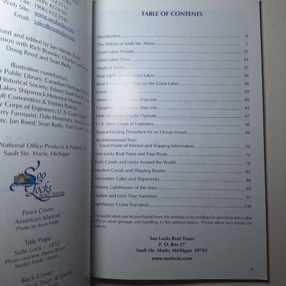 Locks & Ships Book 2010 Volume Five Lighthouse Edition Soo Sault St Marys - Picture 5 of 8